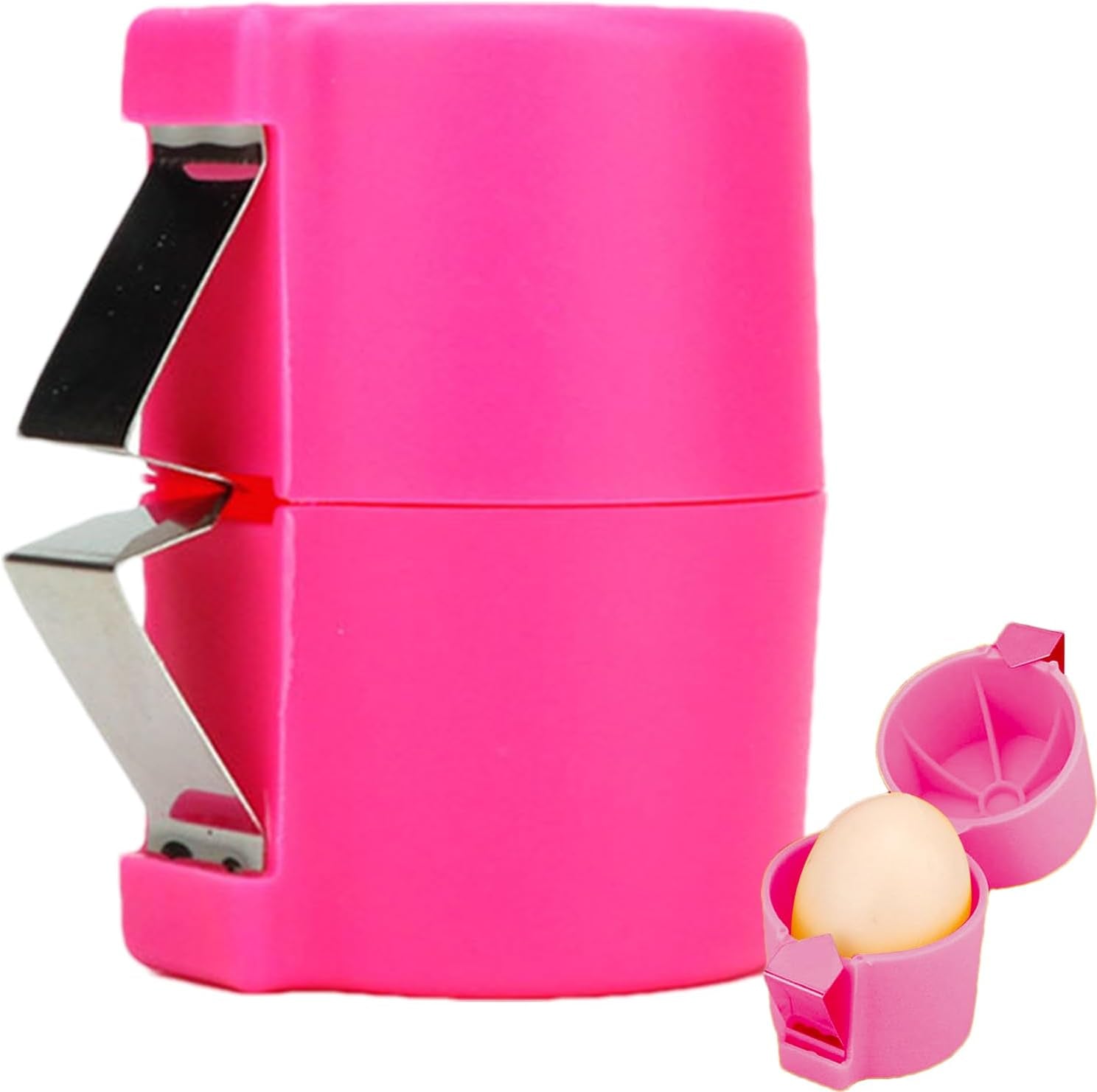 Ouvre-Coquilles D'Œufs, Outil En Acier Inoxydable, Outil Portable Pour Ouvrir Les Coquilles D'Œufs, Coupe-Œufs Multifonctionnels, Séparateur De Biscuits Pour Œufs Durs