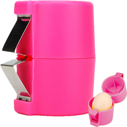 Ouvre-Coquilles D'Œufs, Outil En Acier Inoxydable, Outil Portable Pour Ouvrir Les Coquilles D'Œufs, Coupe-Œufs Multifonctionnels, Séparateur De Biscuits Pour Œufs Durs