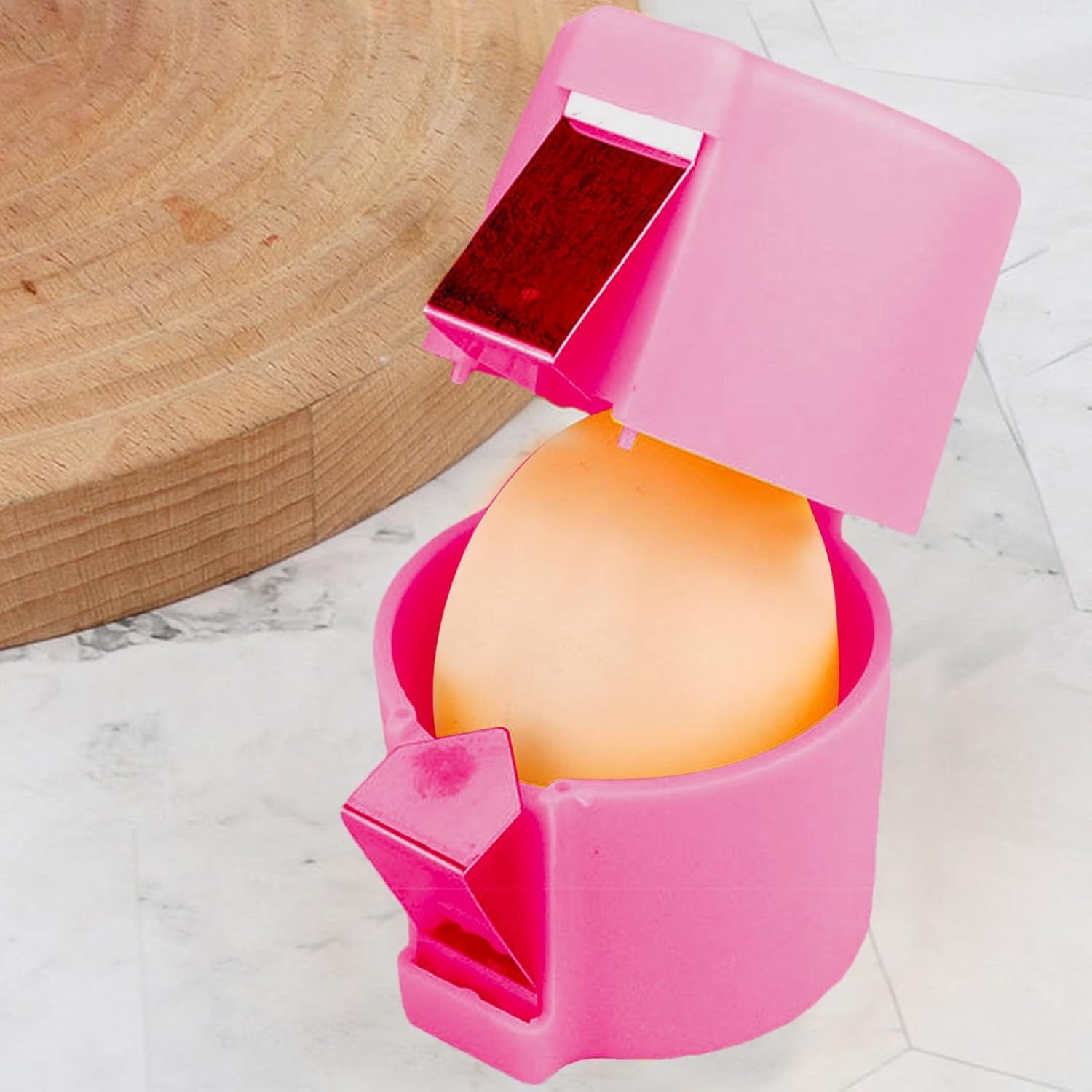 Ouvre-Coquilles D'Œufs, Outil En Acier Inoxydable, Outil Portable Pour Ouvrir Les Coquilles D'Œufs, Coupe-Œufs Multifonctionnels, Séparateur De Biscuits Pour Œufs Durs