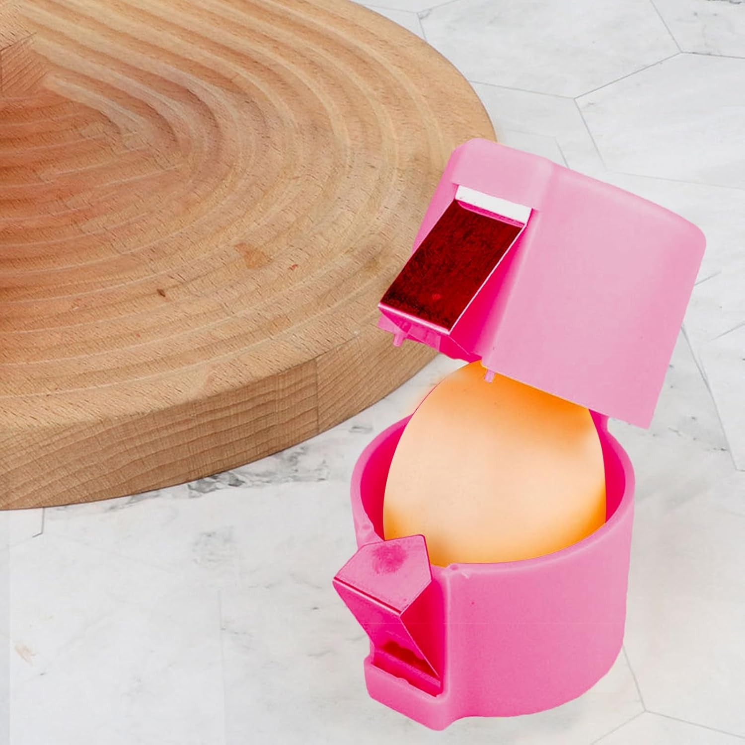 Ouvre-Coquilles D'Œufs, Outil En Acier Inoxydable, Outil Portable Pour Ouvrir Les Coquilles D'Œufs, Coupe-Œufs Multifonctionnels, Séparateur De Biscuits Pour Œufs Durs